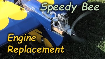 Speedy Bee Engine Replacement - from OS fs 26 to OS fs 30!!