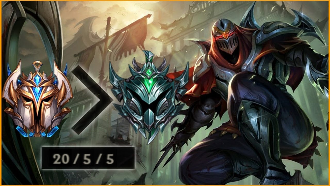 Rank 1 Zed Visits Platinum | Laceration - youtube