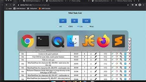 Demo of My TODO List Widget