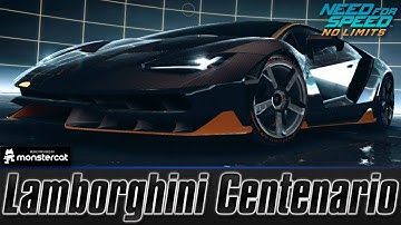 Need For Speed No Limits: Lamborghini Centenario (MAXXED OUT + Tuning [All Black Edition Parts])