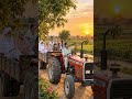 SUNSET TRACTOR RIDE 🚜🌅 | POORI FAMILY KI SHAAM KI SAIR ❤️😂 #shorts