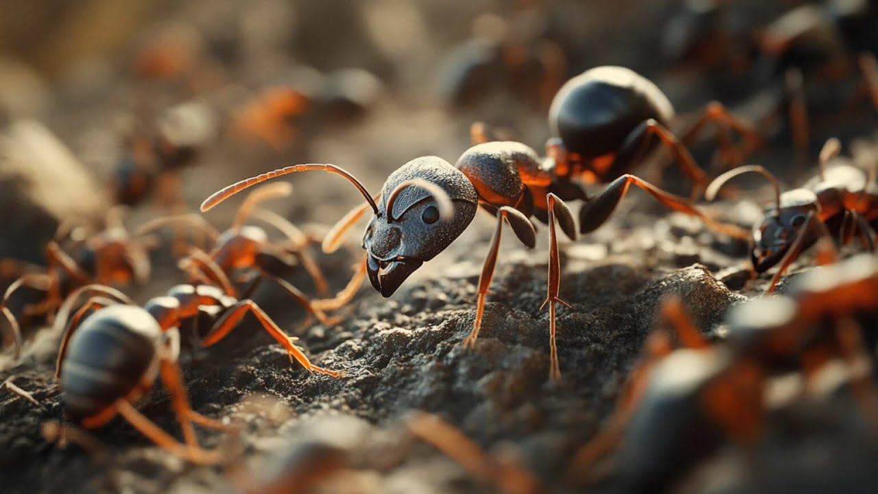 Nature’s Teamwork: Ants Lifting 100× Their Size || Nature Africa
