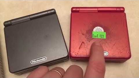 How to Identify Gameboy Advance SP Back-Lit vs Front-Lit & Original Gameboy Back-Light Mod Overview