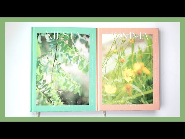 🍃✨Unboxing Monsta X 2020 Photobooks (Comma & Xiesta Version