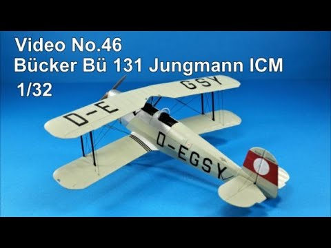 Step by Step 1/32 Bücker Bü 131A ICM