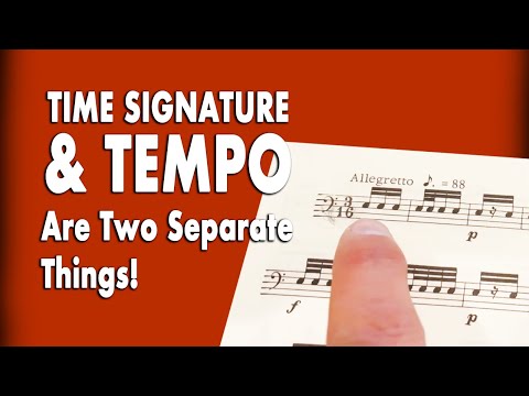 Tempo vs Time