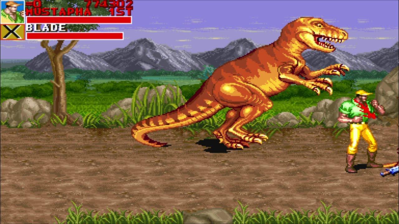 Longplay 1 Cadillacs and Dinosaurs Mustapha Arcade 1993 Full