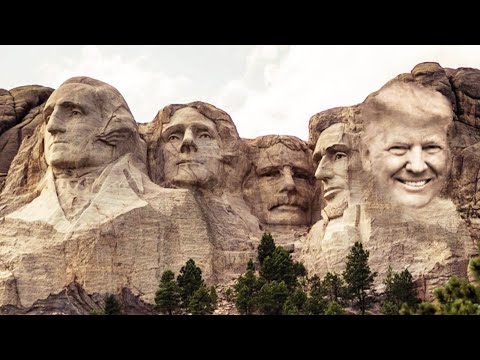 Trump Denies Asking About Being Added to Mount Rushmore