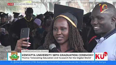 KU 58 Graduands Take the Alumni Pledge | Graduation Ceremony Highlights