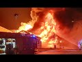 Brand / Feuer / Explosion in Bad Freienwalde (Oder)