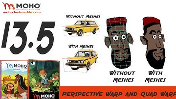 How to use Meshes in Moho 13.5
