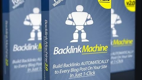 Backlink Machine V2.0 Review