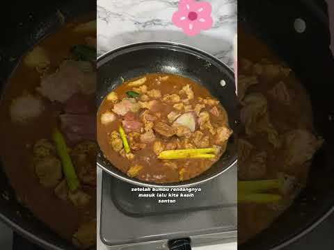 Masak Rendang Bumbu
