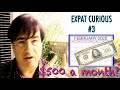 Expat curious 3 500 a month