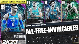 Hurry and Use the New Guaranteed FREE Invincible Locker Codes in NBA 2K23 MyTeam