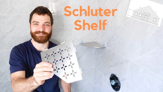 Don't Glue! Install An Easy In-Wall Shower Shelf Instead - GoShelf™