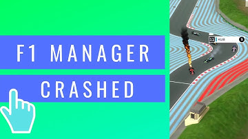 F1 Manager | My Pilot Crashed! | iOS / Android Mobile Gameplay
