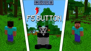 F5 button Minecraft pocket edition 1.21 New Feature 🔥