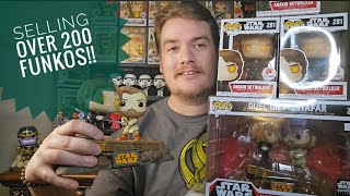 Selling over 200 Funkos to Plastic Empire!