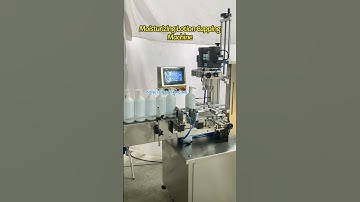 Moisturizing Lotion Capping Machine | Lotion Pump Capper