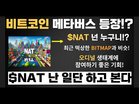   비트코인 생태계 메타버스 컨셉의 프로젝트 NAT 민팅 가이드