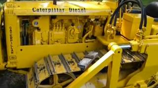 Caterpillar D2 D4 detailed starting sequence