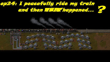 Factorio Tightrope ep24: Riding the Train - Full base tour!
