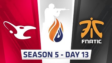 ECS Season 5 Day 13 - Mouse Sports vs Fnatic - Overpass