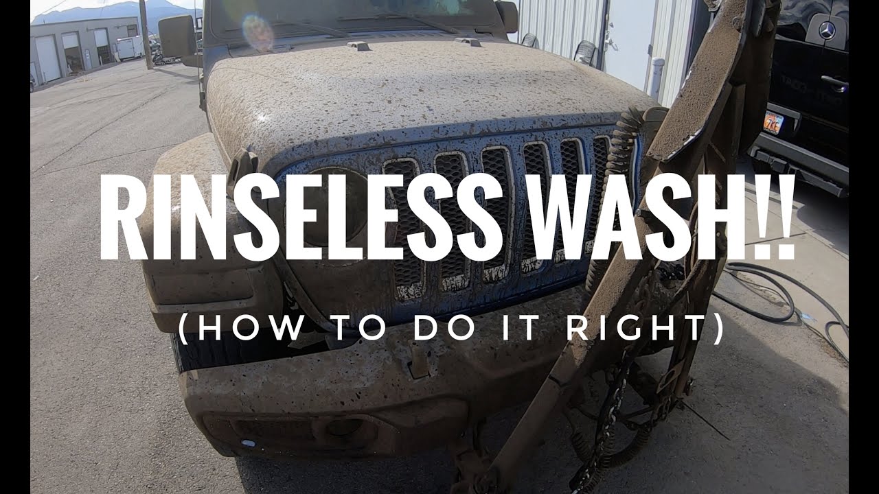 Rinseless Wash Revolution: Still Cleaning Your Car The Hard Way