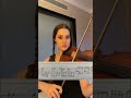 Wednesday plays notes for the violin 