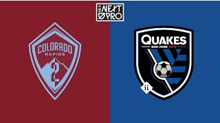 HIGHLIGHTS: Colorado Rapids 2 vs Earthquakes II (June 4, 2023)