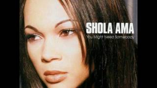 Video thumbnail of "Shola Ama - You Might Need Somebody"