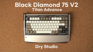 [🎁구독자이벤트] NEW버전 떴다!! 람보르기니 디자인 키보드 Dry Studio Black Diamond 75 V2 Titan Advance 블랙다이아몬드75 커스텀키보드 리뷰 screenshot 1