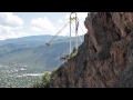 Giant Canyon Swing at Glenwood Caverns