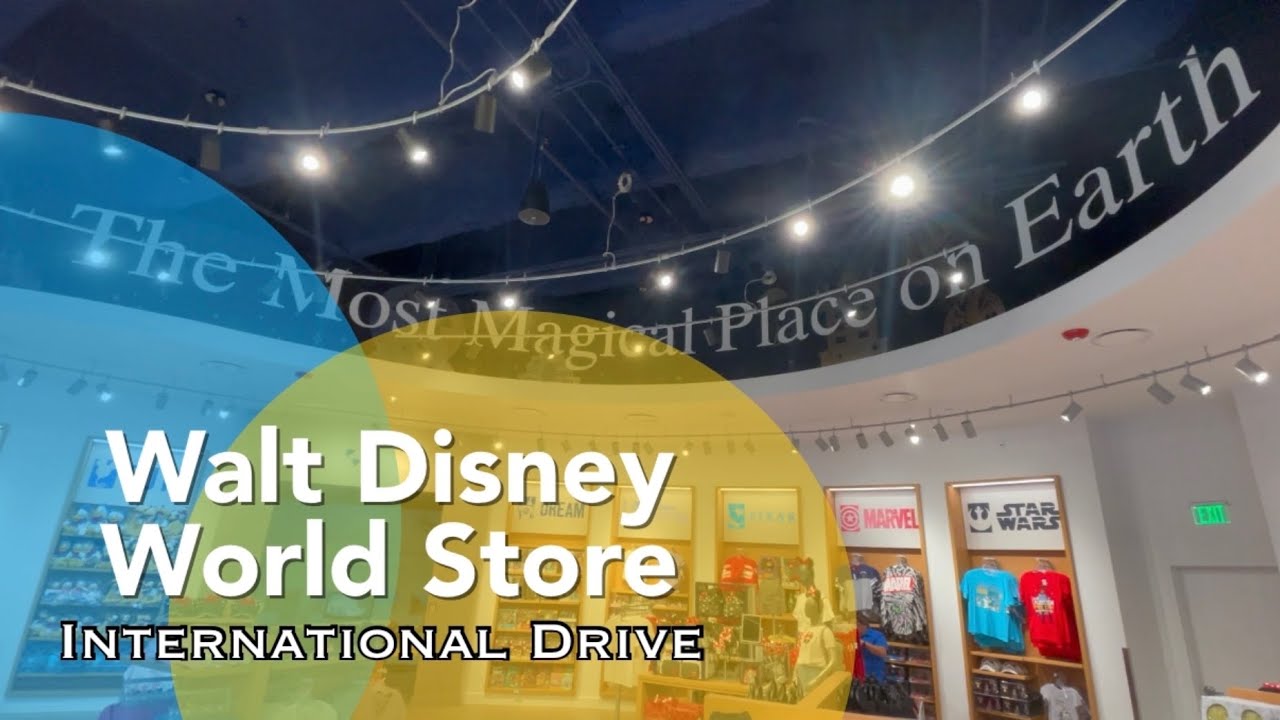 The Walt Disney Store is now open on International Drive