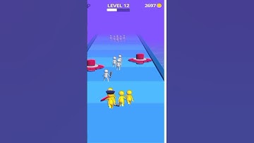 Noob vs pro vs hacker in join clash 3D gameplay level 11-16. Android Ios games/ Games lover