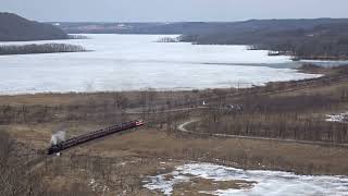 JR北海道 SL冬の湿原号 塘路=茅沼，サルルン展望台 2023/3/18