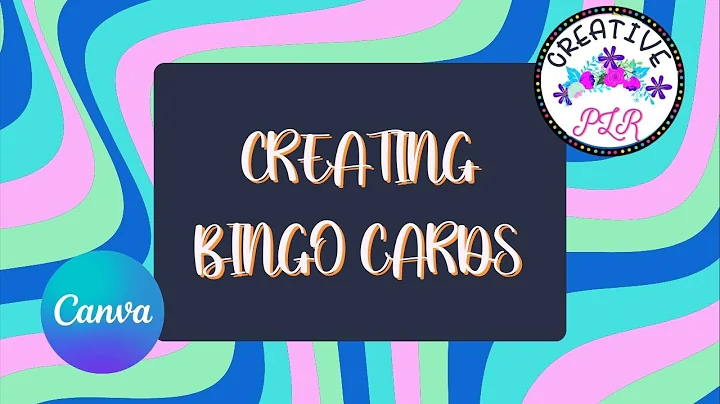 Design Your Own Bingo Cards with Canva