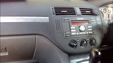 Ford Cmax 2003-2010 how to remove & refit a radio,simple step by step guide.