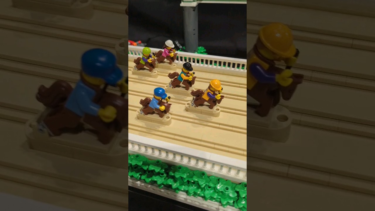 LEGO Horse Race by Ted Andes
