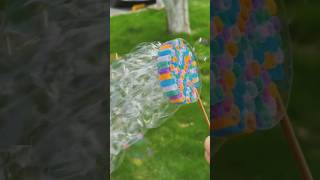 Easy bubble wand only from  straw#artandcraftidea#craftlover #creativehand
