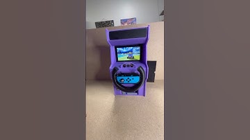 NINTENDO SWITCH ARCADE DOCK🕹️🎮 #3d #cool3dprints #3dprinting #3dprintingmachine #satisfying #asmr