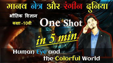 Manav Netra tatha rangbiranga Sansar class 10th || chapter 10 || मानव नेत्र || physics by pankaj sir