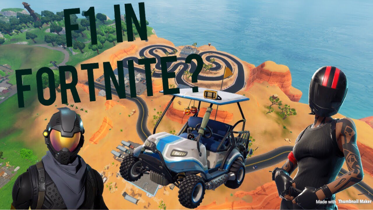 FORMULA 1 IN FORTNITE! YouTube