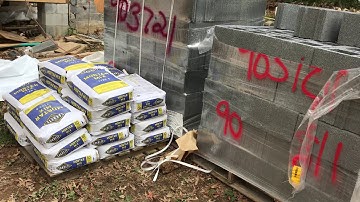 Big Addition Pt 8 - Building the foundation wall