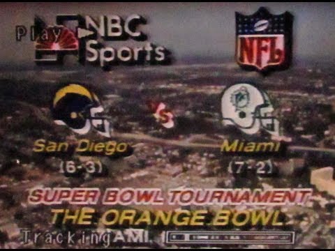 1982 playoffs Chargers vs Dolphins DVD 1 of 2