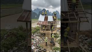wait for end house transformation 🏠#aivideo #shorts #youtube #viral transformation video