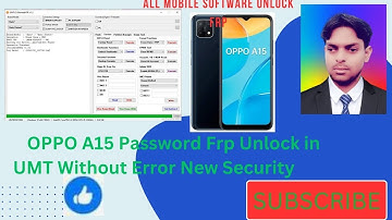 Oppo a15 CPH2185 password frp By Umt / Oppo A15 Umt unlock 2024/M Frp bypass pattern 2025 one click