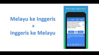 Demo: English to Malay Translator App  and Malay to English Translator App screenshot 1