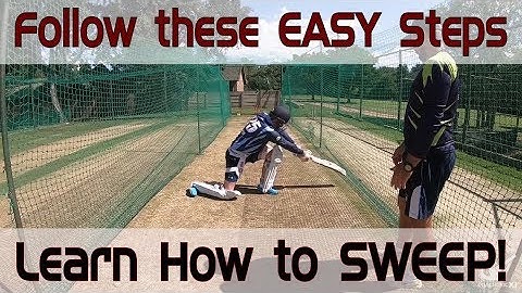 How to play the SWEEP Shot - Sweep Shot Drills and Technique